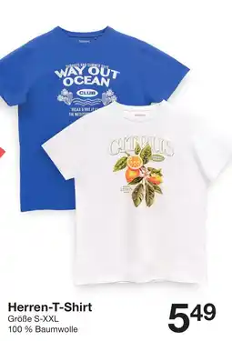 Zeeman Herren-T-Shirt Angebot