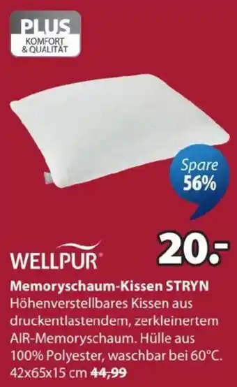 Wellpur Memoryschaum-Kissen STRYN