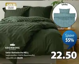 JYSK Kronborg Satin-Bettwäsche NELL Angebot
