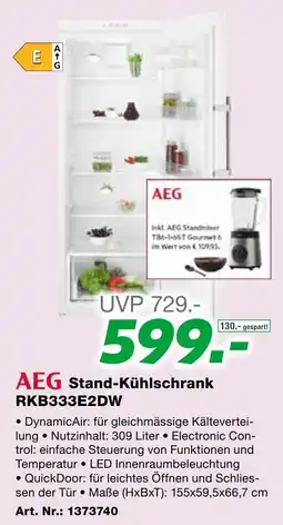 EP AEG Stand-Kühlschrank RKB333E2DW Angebot