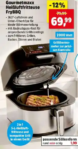 Thomas Philipps Gourmetmaxx Heißluftfritteuse FryBBQ Angebot