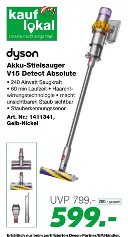 EP dyson Akku-Stielsauger V15 Detect Absolute Angebot