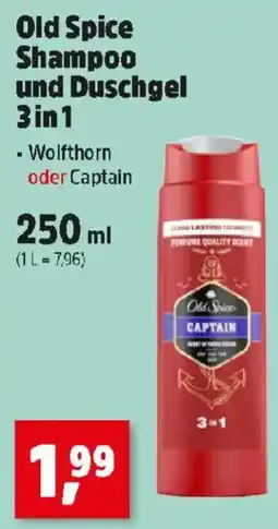 Thomas Philipps Old Spice Shampoo und Duschgel 3 in 1 Captain Angebot