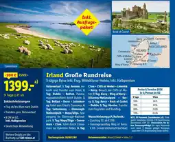 Lidl Reisen Irland Große Rundreise Angebot