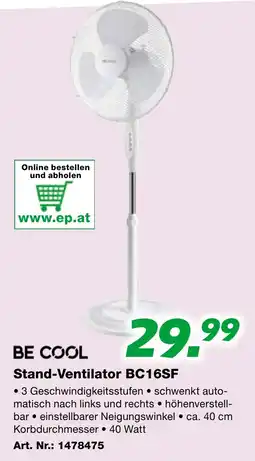 EP BE COOL Stand-Ventilator BC16SF Angebot