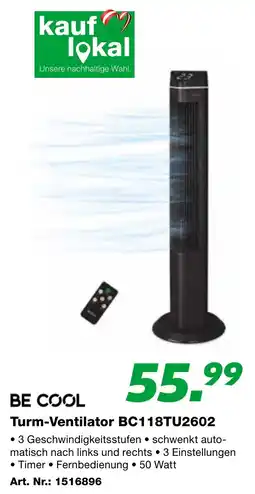 EP BE COOL Turm-Ventilator BC118TU2602 Angebot