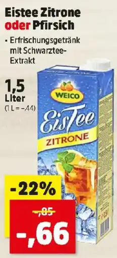Thomas Philipps Weico Eistee Zitrone Angebot
