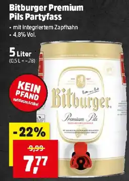 Thomas Philipps Bitburger Premium Pils Partyfass Angebot