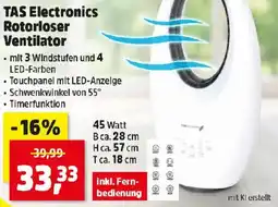 Thomas Philipps TAS Electronics Rotorloser Ventilator Angebot