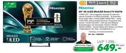 EP Hisense 65" 4K ULED MiniLED Smart-TV 65U7Q Angebot