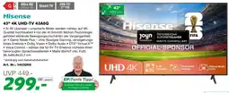 EP Hisense 43" 4K UHD-TV 43A6Q Angebot