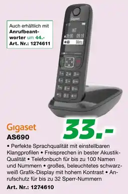 EP Gigaset AS690 Angebot