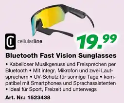 EP cellularline Bluetooth Fast Vision Sunglasses Angebot