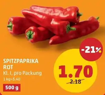 PENNY Spitzpaprika Rot Angebot
