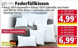 Norma Federfüllkissen Angebot