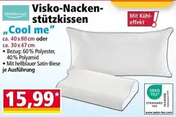 Norma Ortho-Vital Visko-Nackenstützkissen Cool me Angebot