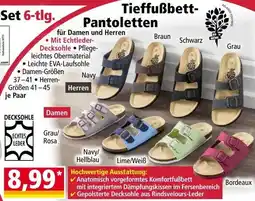 Norma Tieffußbett-Pantoletten Angebot