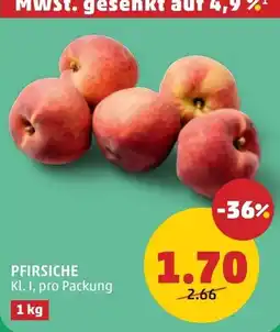 PENNY Pfirsiche Angebot