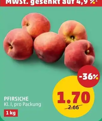 PENNY Pfirsiche Angebot