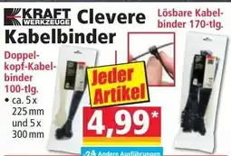 Norma Kraftwerkzeuge Clevere Kabelbinder Angebot