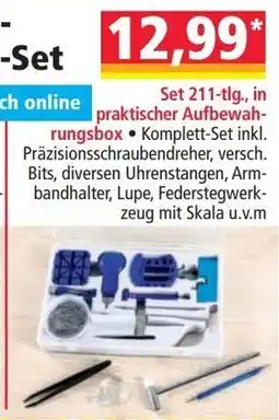 Norma Set 211-tlg. in praktischer Aufbewahrungsbox Angebot