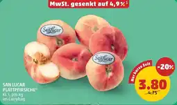 PENNY SanLucar Plattpfirsiche Angebot