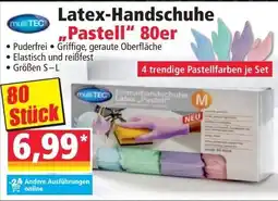 Norma Latex-Handschuhe „Pastell“ Angebot