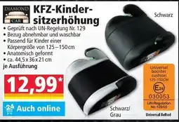 Norma Diamond Car KFZ-Kinder-sitzerhöhung Angebot