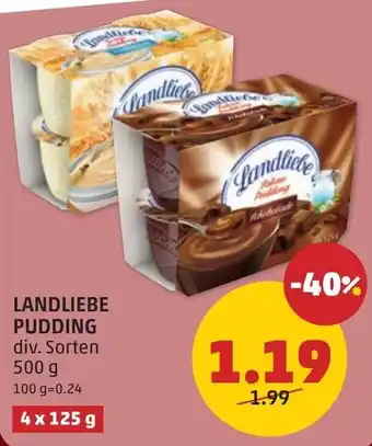 PENNY Landliebe Pudding Angebot
