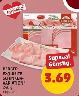 PENNY Berger Exquisite Schinken-Variation Angebot