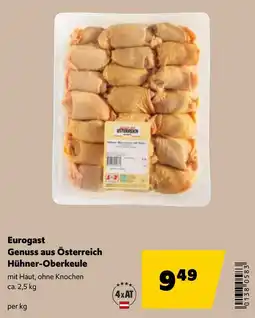 Eurogast Grissemann Eurogast Genuss aus Österreich Hühner-Oberkeule Angebot
