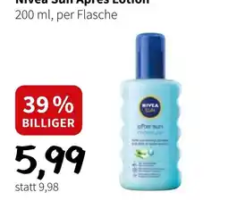 Der Grissemann Nivea Sun After Sun Lotion Angebot