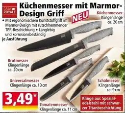 Norma Küchenmesser mit Marmor-Design Griff Angebot