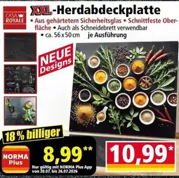 Norma XXL-Herdabdeckplatte CASA ROYALE Angebot