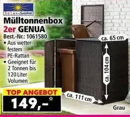 Norma Mülltonnenbox GENUA Angebot