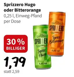 Der Grissemann Sprizzero Hugo oder Bitterorange Angebot