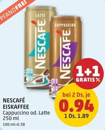 PENNY NESCAFÉ EISKAFFEE Angebot