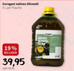 Der Grissemann Eurogast natives Olivenöl Angebot
