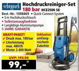 Norma Scheppach Hochdruckreiniger-Set Angebot