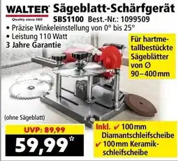 Norma WALTER Sägeblatt-Schärfgerät Angebot