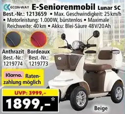 Norma Econ-way E-Seniorenmobil Lunar SC Angebot