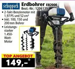 Norma scheppach Erdbohrer EB2000 Angebot