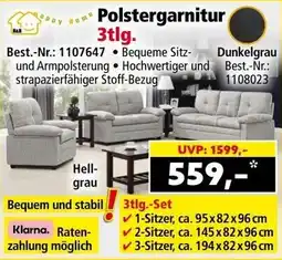 Norma Polster Garnitur Angebot