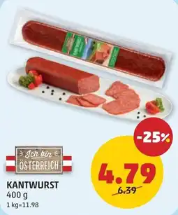 PENNY Kantwurst Angebot