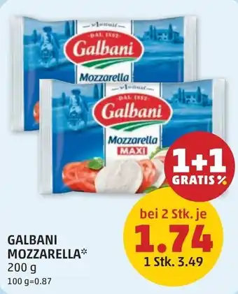 PENNY Galbani Mozzarella Angebot