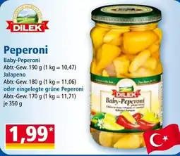 Norma Dilek Baby-Peperoni Angebot