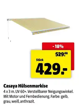 Der Grissemann Casaya Hülsenmarkise Angebot