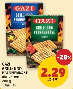 PENNY Gazi Grill- und Pfannenkäse Angebot