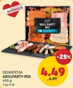 PENNY Delikatessa Grillparty-Mix Angebot