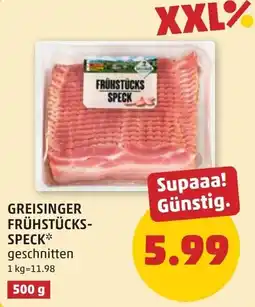 PENNY Greisinger Frühstücks-Speck Angebot